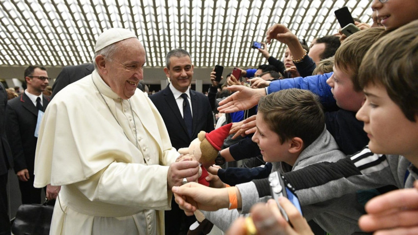 A Szentatya, Ferenc pápa üzenete a gyermekek 1. világnapjára